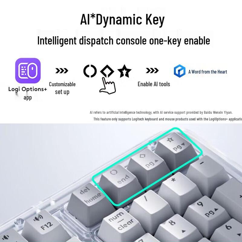 Logitech K98M Pet Paradise 98-Key Wireless Custom Mechanical Keyboard