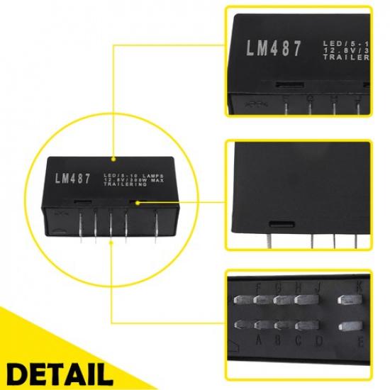 Turn Signal Flasher Module Relay For 03-06 Silverado 1500HD 2500HD 3500 15764135