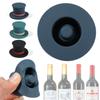 Creative Vacuum Sealed Champagne Wine Cork Silicone Wine Stopper Storage Cap