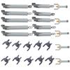 TEESE 5 Sets Linear Actuators Are Compatible with LEGO Technic Parts, Axle Pin Connectors, and MOC Car Truck Replacement Parts