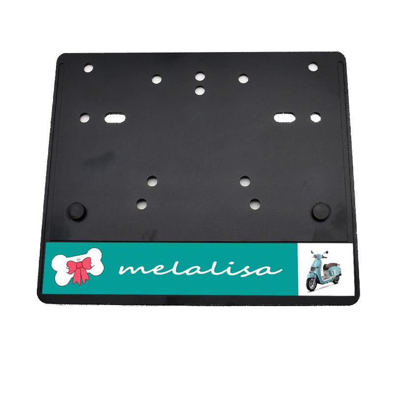 Southern Mona Lisa License Plate Holder - Melalisa150 Aluminum Alloy Frame