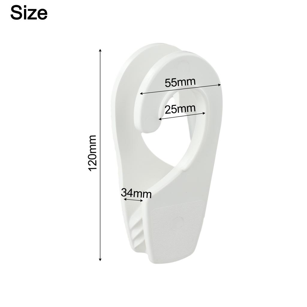 Marine Fender Hook Mudguard Hook Docking Sailing Easy tallation Effortless Management High Hardness ABS Plastic