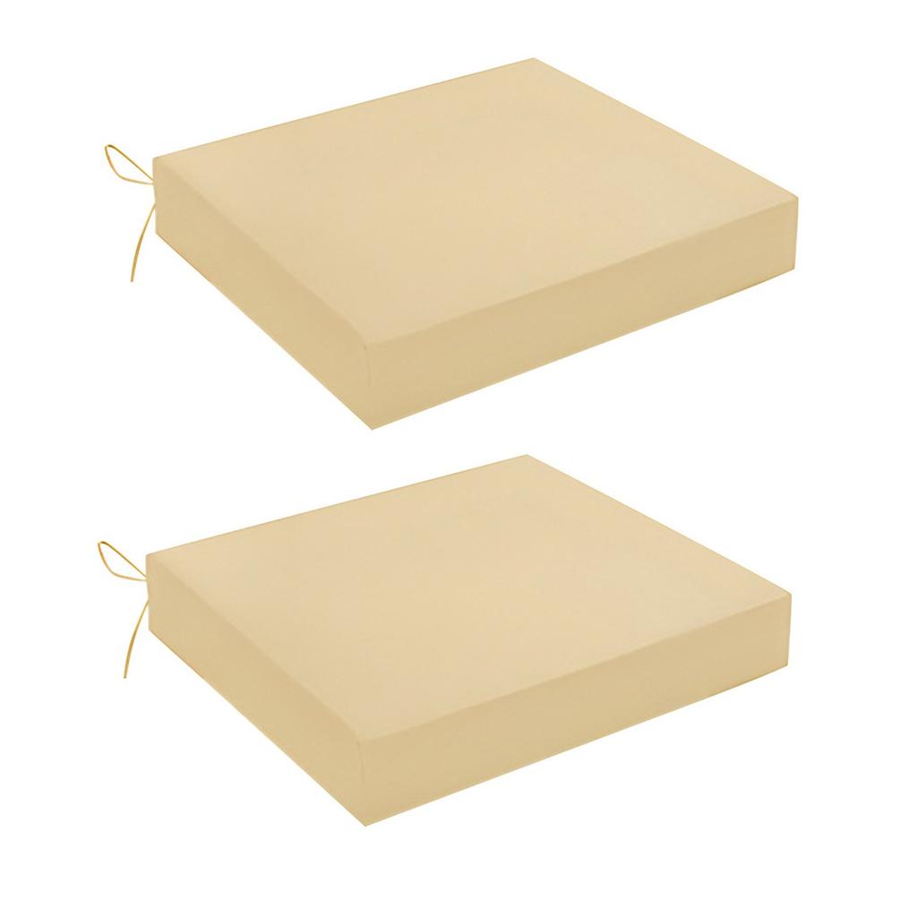 Подушки для уличных стульев : & Устойчивая к выцветанию подушка для сиденья для садовой мебели-18,5 X 16 X 3 дюйма подушки для стула на молнии подушка для садовой мебели для замены