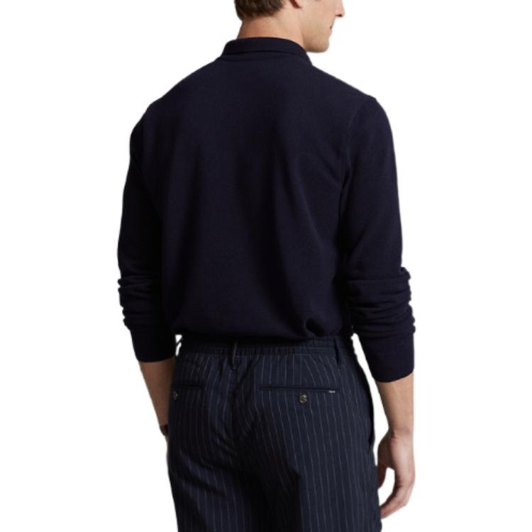 Polo Ralph Lauren FW22 Polo Shirt Men's Marine Blue MNPOKNI16822502-410