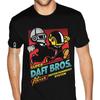 Рождественские футболки Daft Bros Daft Punk для мужчин, изготовленные на заказ в готическом стиле, аниме-футболка в стиле ретро из хлопка, прямая поставка