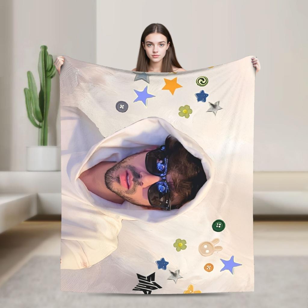 Fede V-Vigevani Flannel Blanket Club Misterios Warm Soft Throw Blanket for Outdoor Decorative Funny Bedspread Sofa Bed Cover