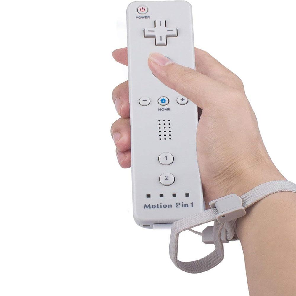 1 шт. Новый белый пульт дистанционного управления с силиконовым чехлом и ремешком на запястье для Wii и Wii U