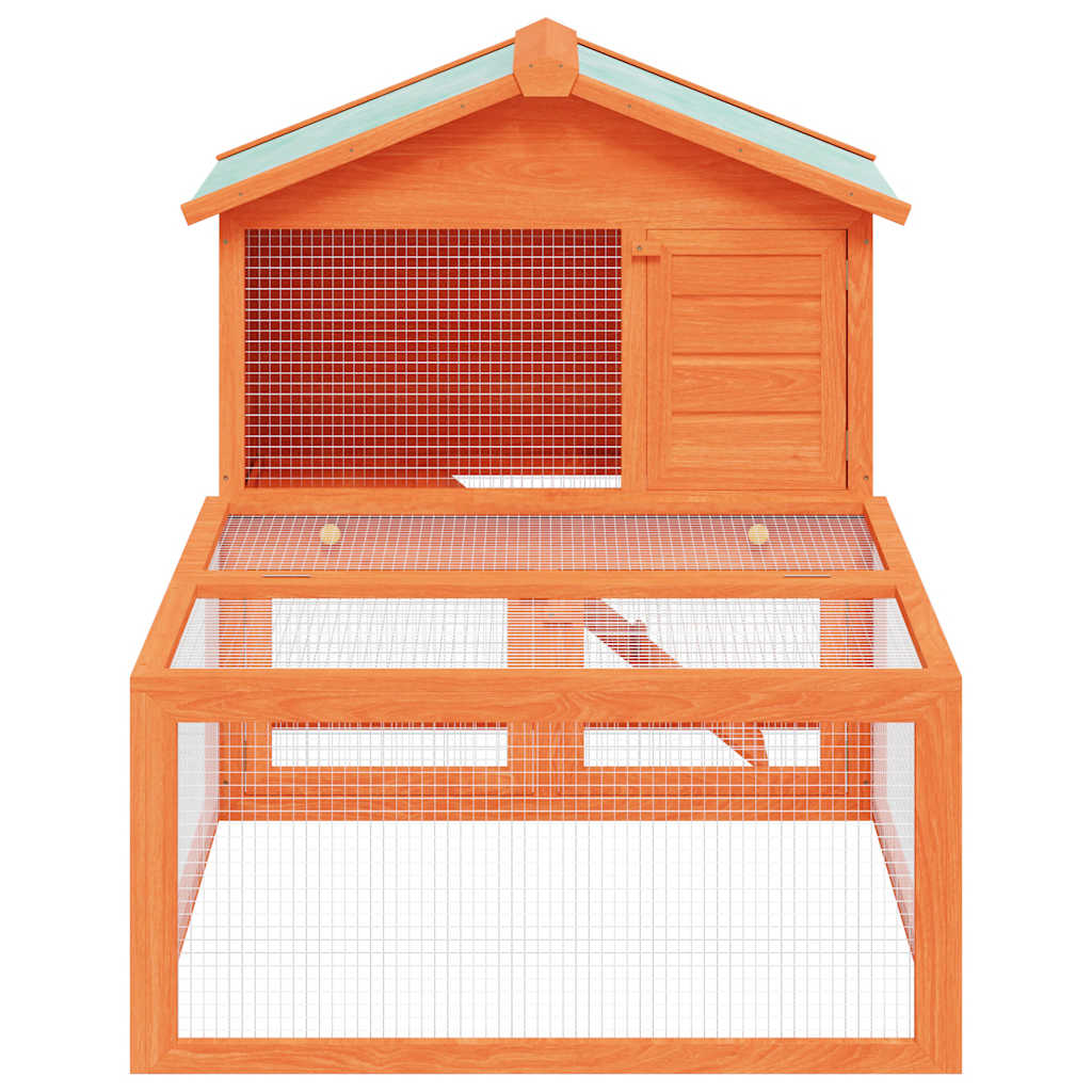 Small Animal Rabbit Hutch Wood