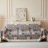 French High-end Chenille Printed Sofa Towel, Universal Sofa Cover for All Seasons, Full Cover Sofa Cover, Sofa Blanket