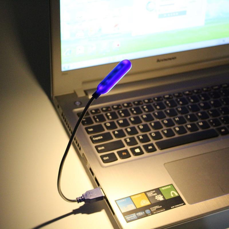 Новая мини-USB светодиодная лампа, лампа для чтения, гибкая лампа для чтения, портативный ночник для Power Bank, ноутбука, ПК