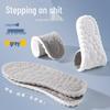 Thickened Soft Insoles: Breathable, Deodorizing, Shock-Absorbing, Comfortable for Sports, Long-Term Standing, and Anti-Fatigue.