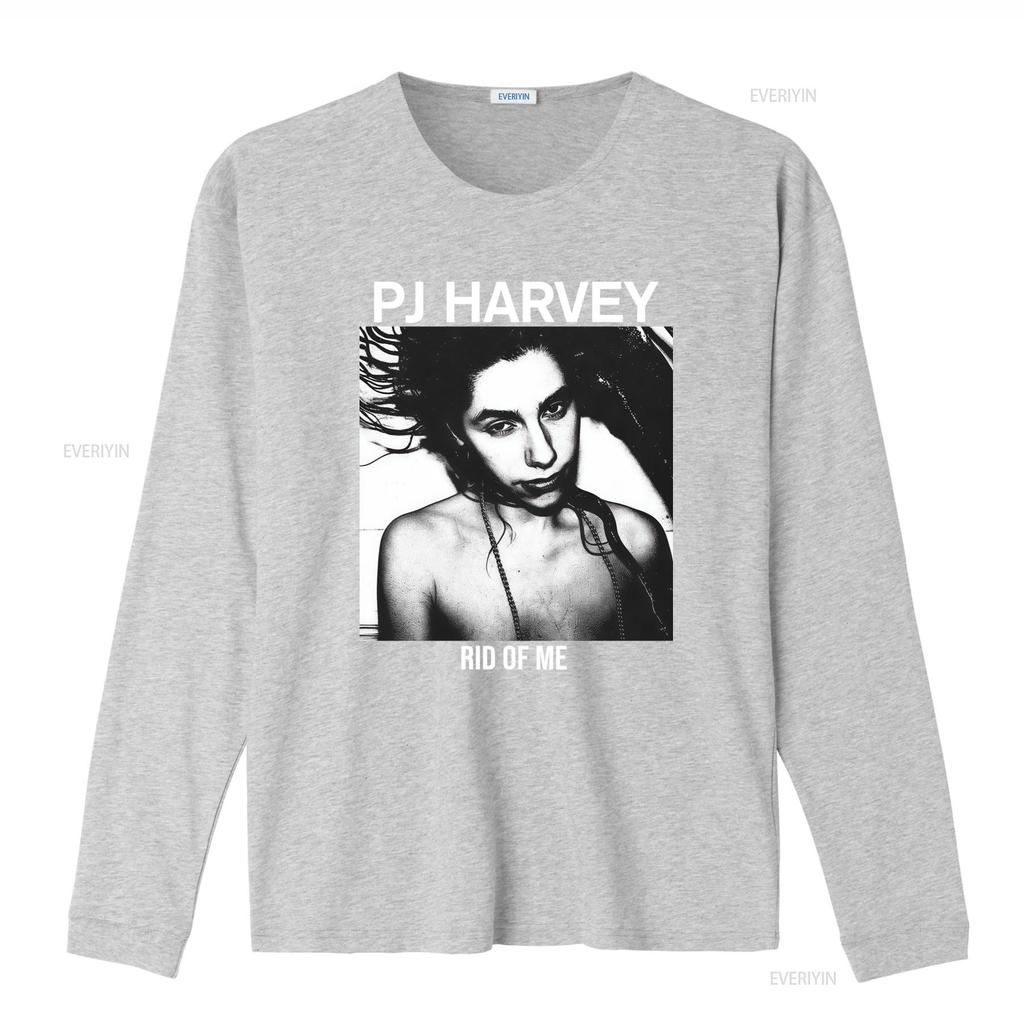Vintage 90s Pj Harvey T Shirt Rid Of Me Album Cover Retro Rock Music Fan Vintage Washed Homme Versatile Top For Everyday Wear