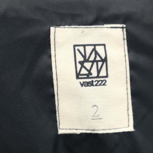 Абсолютно новое VAST222 18AW Сделано в Японии Пальто для отбивания 2 черных Молния Мужское Б/у