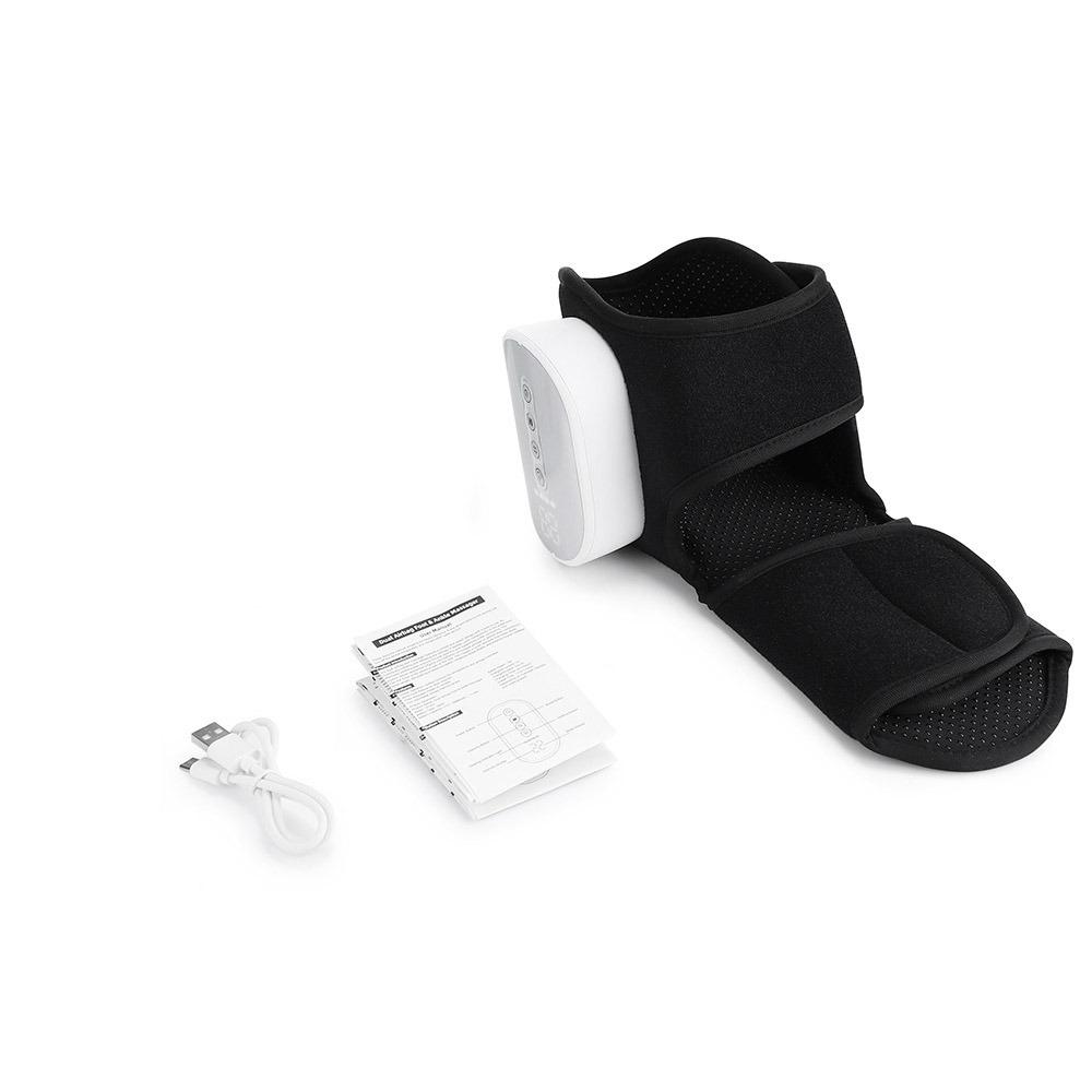 Air Bag Compression Foot Massager Heated Electric Massager Pressure Rechargeable Massager Spa