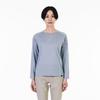 Climbing Inner Heather Mesh Crew с длинным рукавом HEATHER MESH CREW LS W Silver [Millet] для женщин (НОВЫЙ ЛОГОТИП)