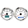 Universal 85mm GPS Speedometer 30KNOTS 60KNOTS 60K 120K 200K with 4K 6K 8K RPM Tachometer with 7 Colors Backlight for Car Boat