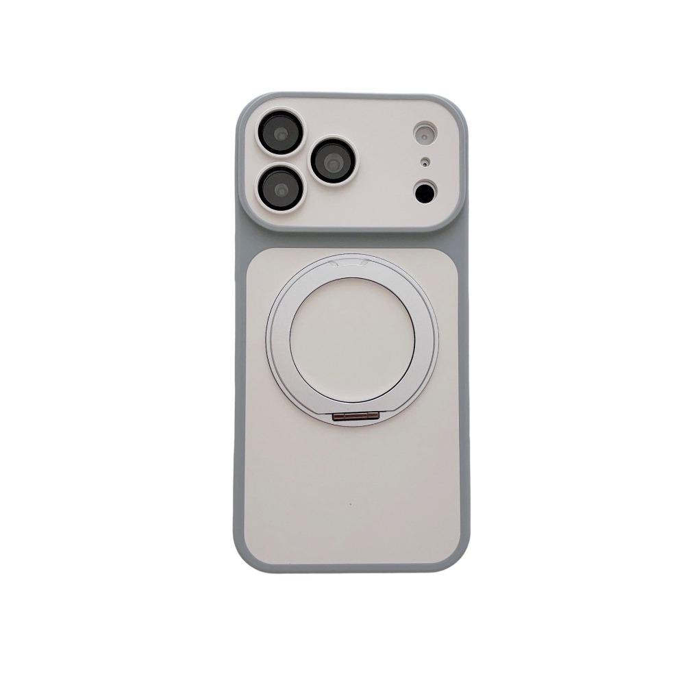 Прочный магнитный чехол-броня для iPhone 18 Pro 17 16 с вращающейся подставкой, ударопрочный чехол