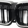Double Slat Black Kidney Grille 51138072085 Fit BMW 3 Series G20 2019-2022