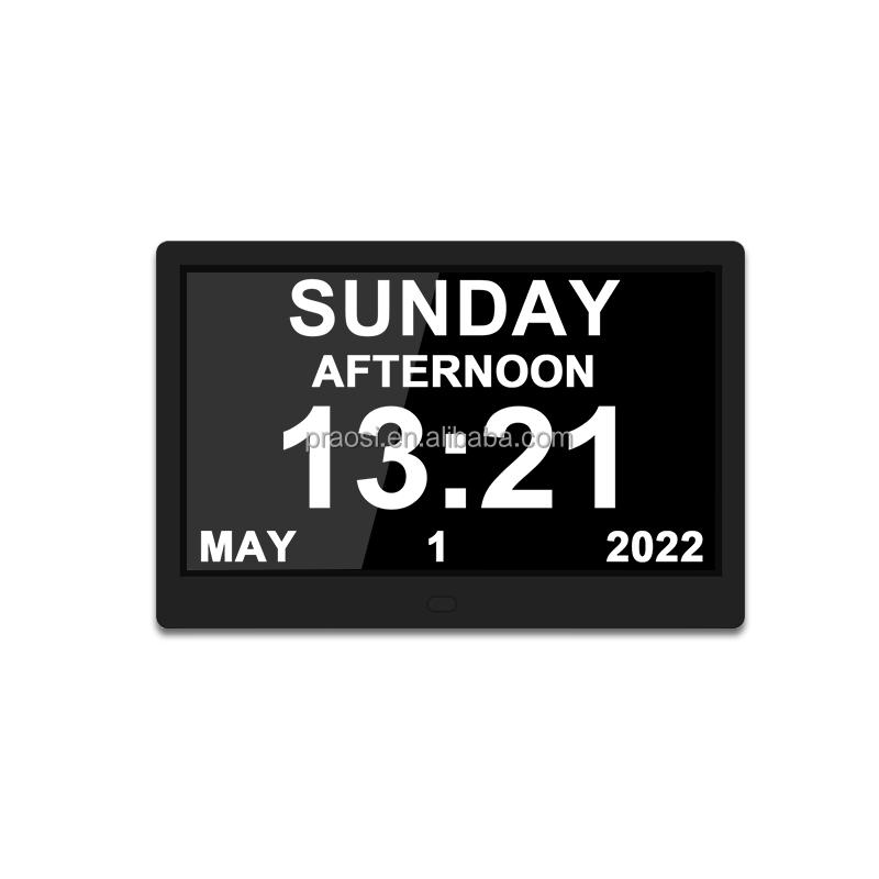 Customize 10.1 Inch Al Alfajr Azan Clock Wall and Table Muslim Digital Prayer Time Reminder Clock with APP