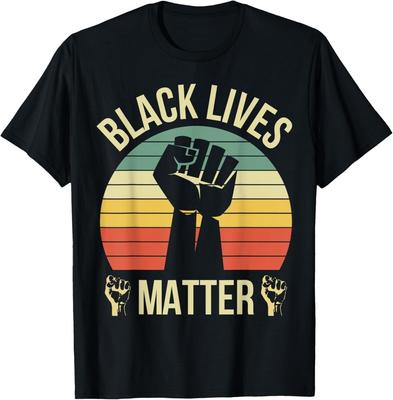 BLM - Потертые футболки Black Lives Matter Подарок Унисекс Футболка