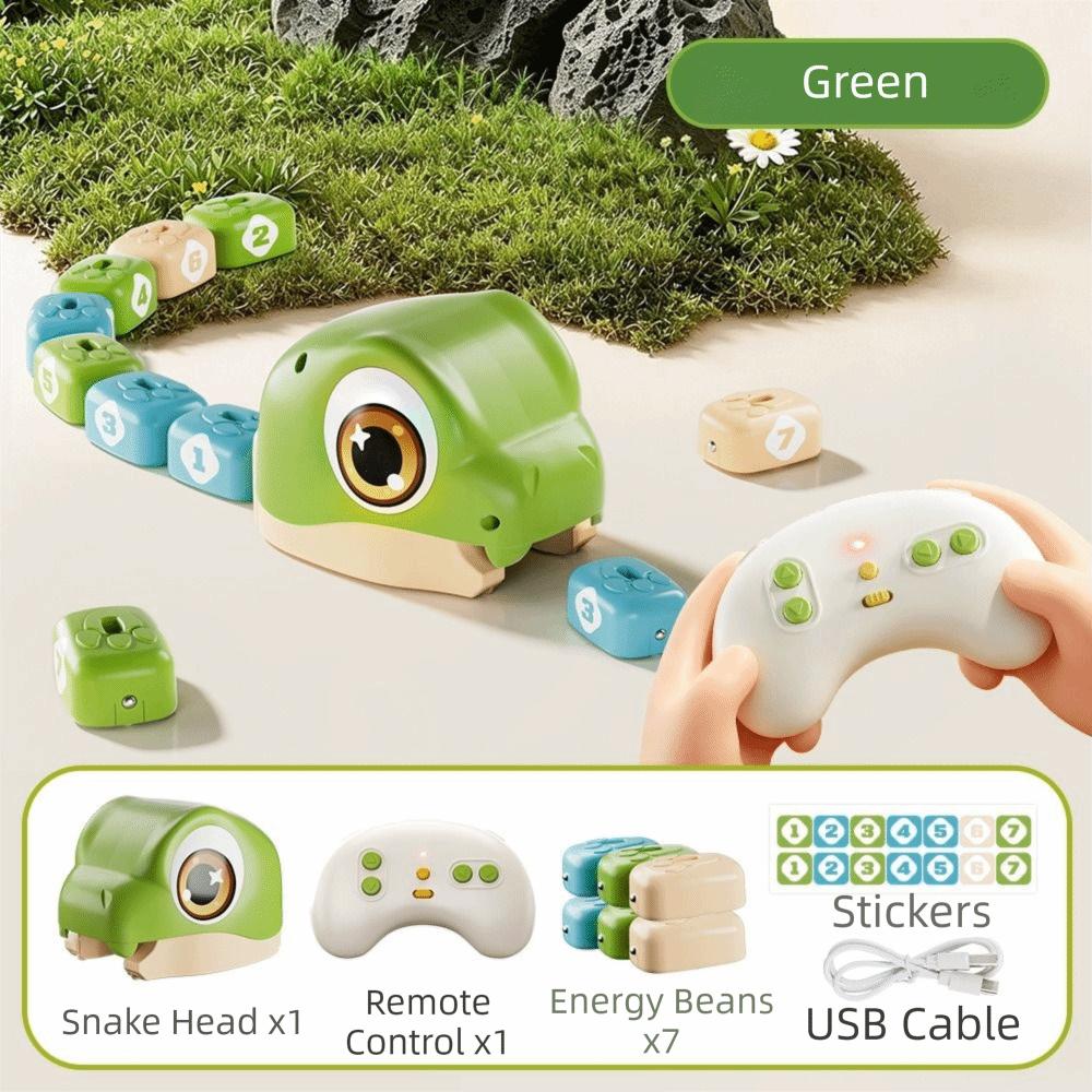 Magnetic Remote Control Car Rechargeable Magnetic RC Car Racing Model RC Snake Car Toy Boys Toy