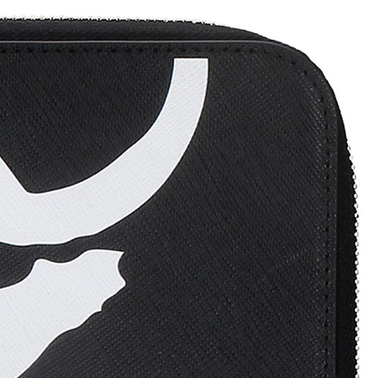 Montblanc Artisan Series Calligraphy Logo Print Leather Clutch Men clutch Black 124136