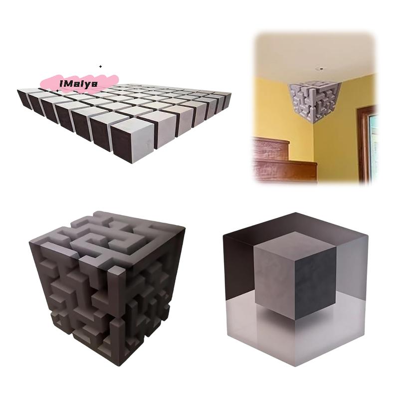 M-Нереальные Углы Настенное Искусство, Меняющее Реальность 3D Настенное Искусство Оптический Угол Настенная Наклейка, Съемная и Клеящаяся Графическая Настенная Наклейка