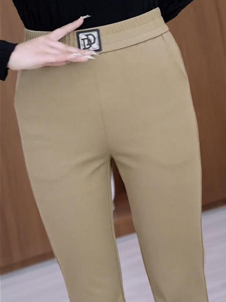 Женские утолщенные эластичные брюки Весна/Лето 2025: Свободные, Приталенные, Прямые и Широкие модели