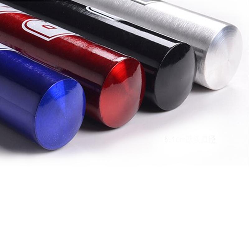 20-дюймовая бейсбольная бита из алюминиевого сплава, бесстыковая софтбольная бита с нескользящим ручным хвостовиком