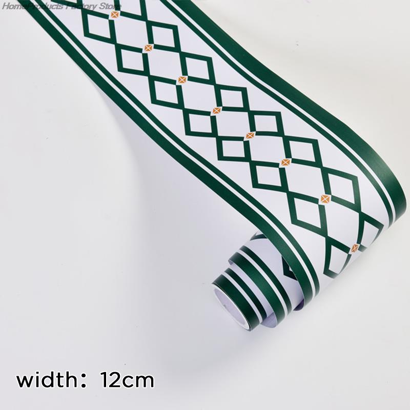 10M ПВХ водонепроницаемый пояс самоклеящийся плинтус поясной линии обои декор гостиной виниловые настенные наклейки на стену