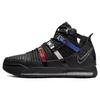 Zoom LeBron 3 Retro Barbershop Men Sneakers Black Metallic-Silver University-Red DO9354-001