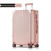 Большой дорожный чемодан 2024: Алюминиевая рама, Кожа, Кодовый замок, Ручная кладь для женщин, мужчин и студентов