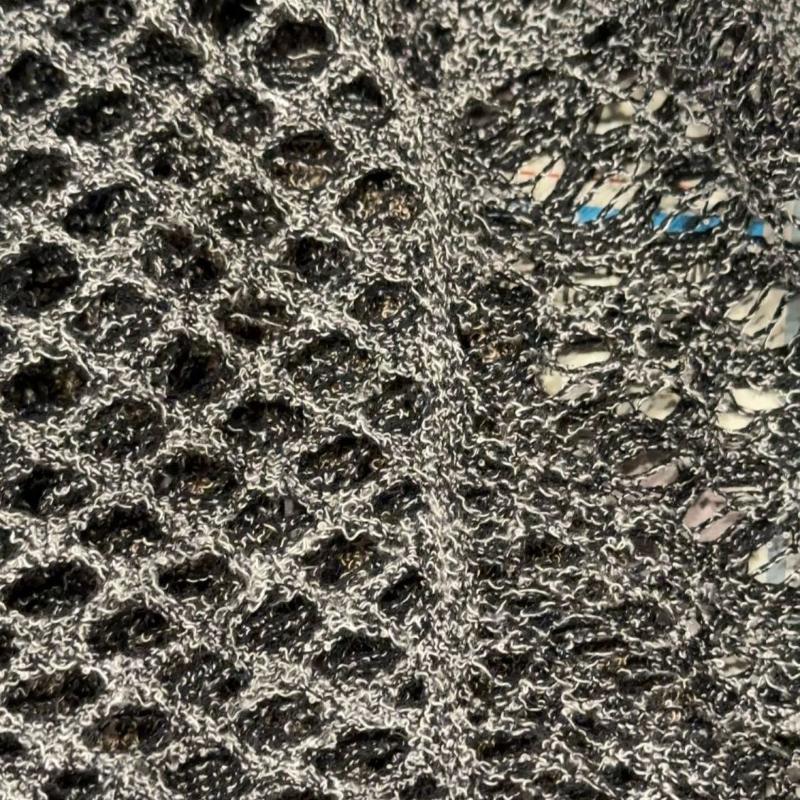 Hollow Out Pile Pile Women's Thin Head Hat Breathable and Fashionable Lace Headscarf for Spring and Summer