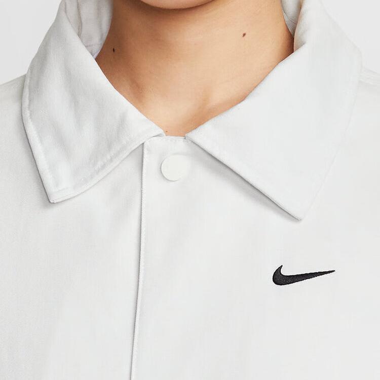 Nike Белая Повседневная Дышащая Куртка с Капюшоном Женские куртки HV1969-121