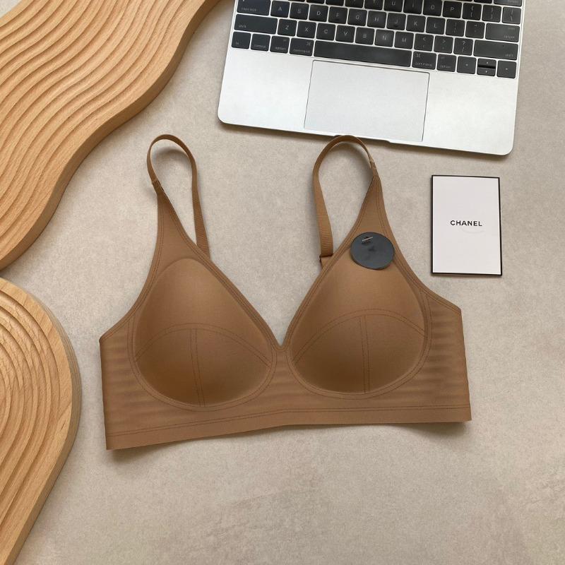 Облачное бесшовное нейлоновое нижнее белье женское весеннее тонкое для маленькой груди с эффектом пуш-ап и поддержкой, удобный мягкий поддерживающий бюстгальтер
