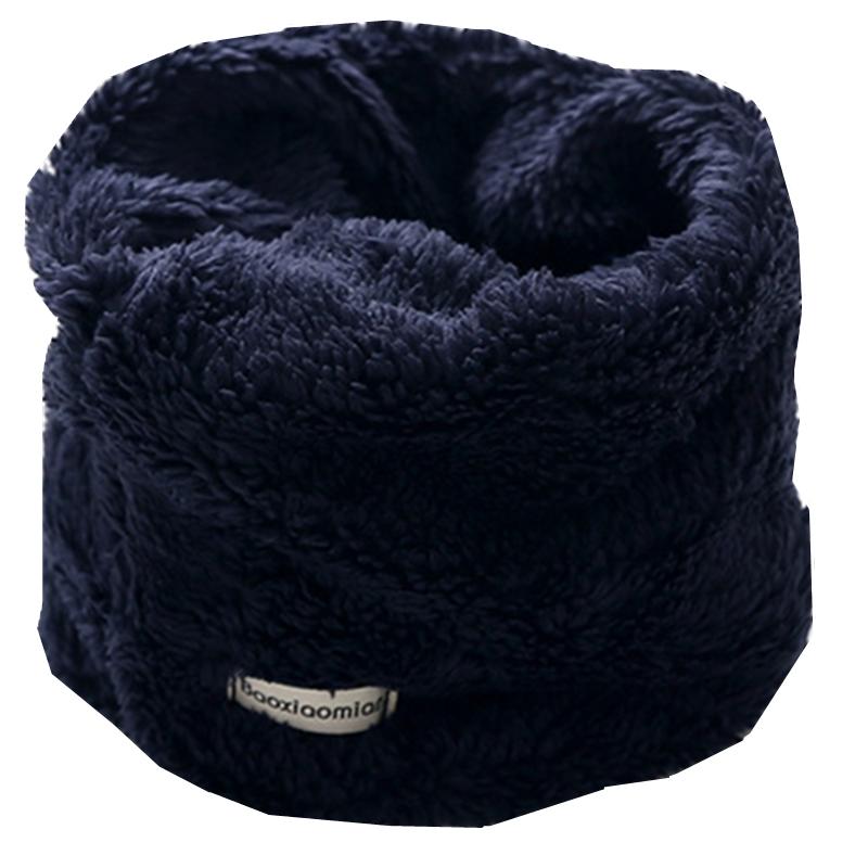 Новый Плюшевый Детский Шарф Весна Осень Зима Детский Теплый Шейный Платок Толстый Детский Воротник для Мальчиков Девочек Детская Буфанда