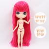 ICY DBS Кукла Блайз Шарнирное тело 30 см BJD Игрушка Белое глянцевое лицо и матовое лицо с дополнительными руками AB и панелью 1/6 DIY Модная кукла