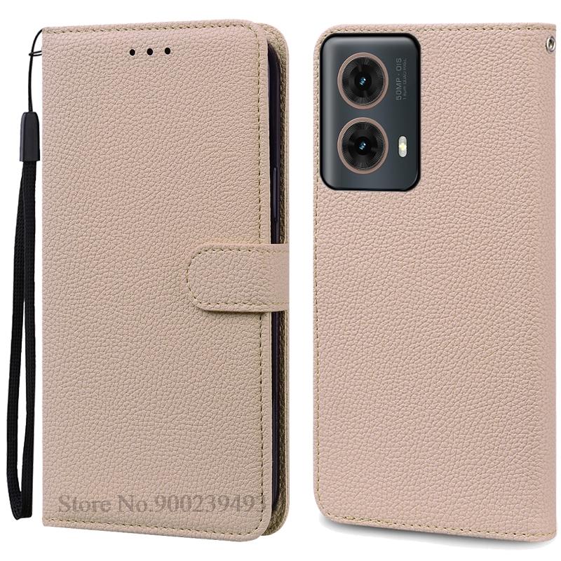 Для Moto G85 5G чехол-кошелек кожаный флип-чехол для Motorola G85 чехол мягкий силиконовый чехол-книжка для Motorola G85 5G чехол Fundas