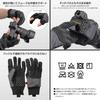 HAKUBA Everyday Photo Gloves 3D Cut Touchscreen Cold Weather Finger 4977187327045 [Medium, Gray] Foam, Compatible, Protection, Water-Repellent,
