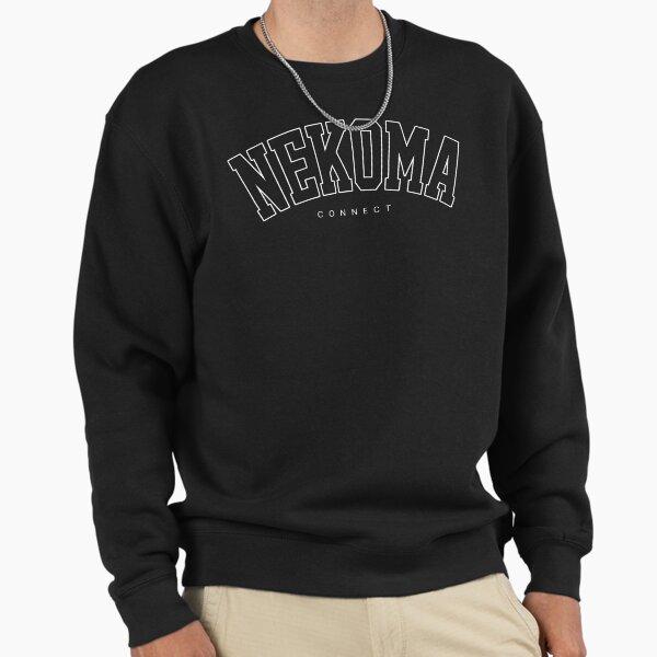 Unisex Cotton Sweater Pullover Hoodie Printed Sweater Nekoma Connect High School Volleyball Pullover Sweatshirt Casual Long Sleeve Sweatshirt