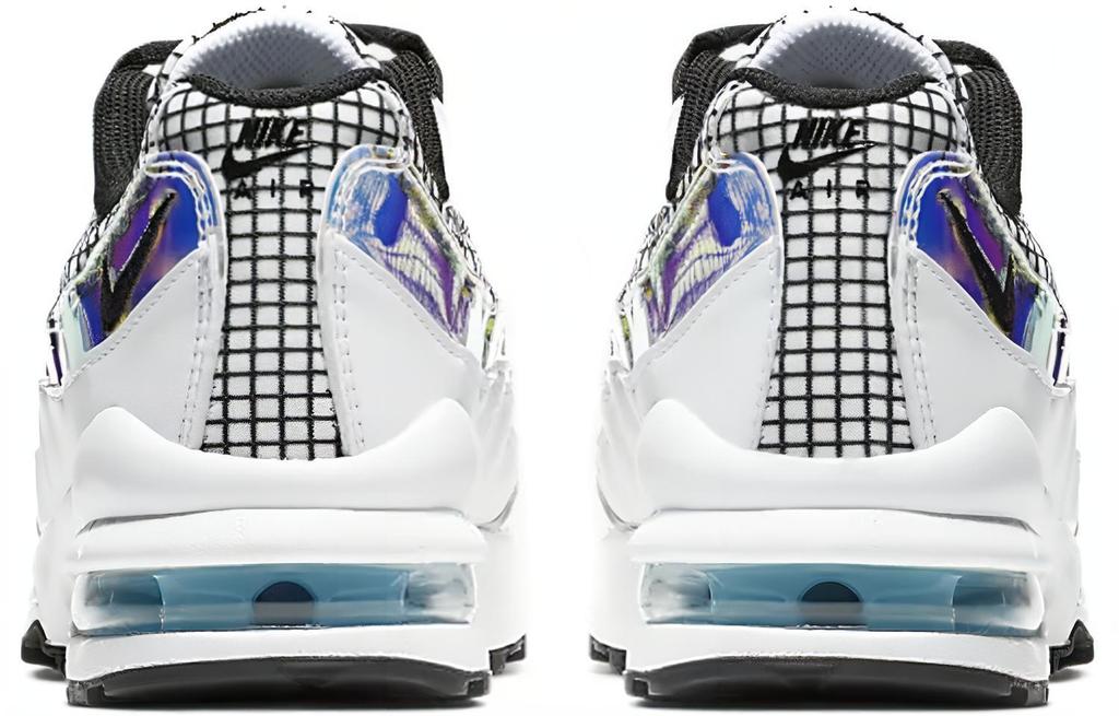 Nike Air Max 95 LV8 Белый Синяя Глазурь Черный GS BQ7218-100