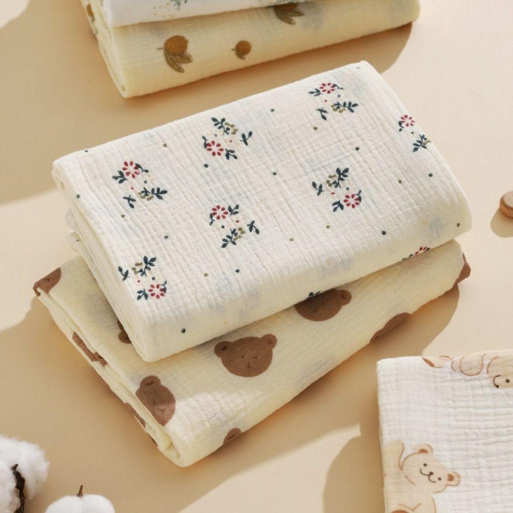 Breathable Gauze Newborn Wrap Blanket Soft Cotton Baby Quilt Cute Baby Swaddle Blanket For Newborn