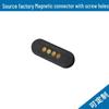 Magnetic Pogo Pin Spring Connector USB 2.54mm with Screw Mounting