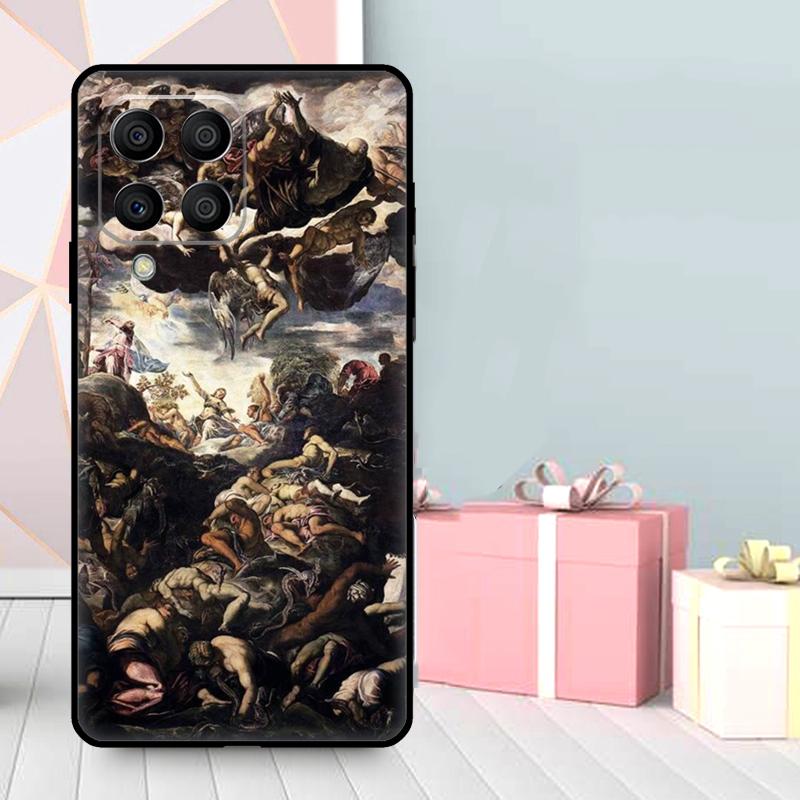Чехол-картина в стиле Ренессанс для Samsung Galaxy M35 M56 M12 M06 M32 M52 M55 M15 M11 M13 M14 M16 M36 M31 M53 M34 M54