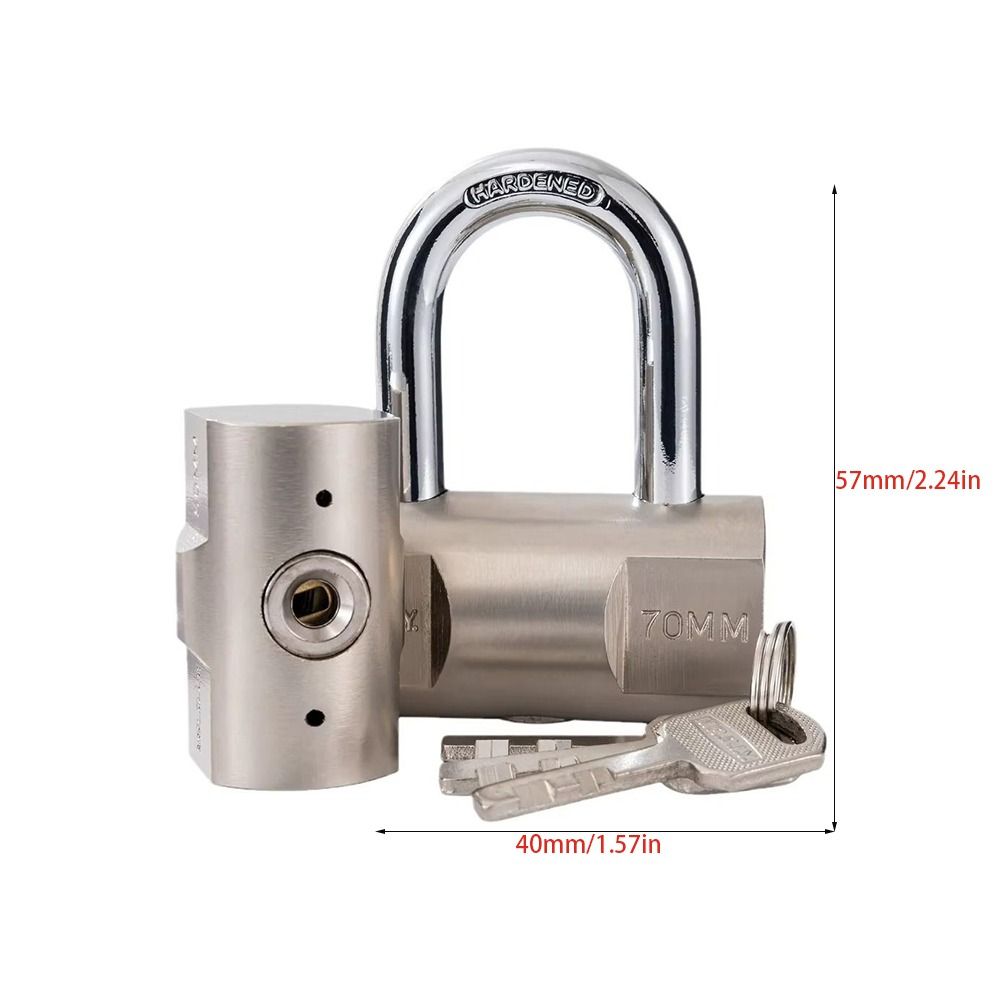 Durable Construction Zinc Zinc Alloy Padlock With Keys Waterproof Padlock Heavy Duty Padlock Gate Locks