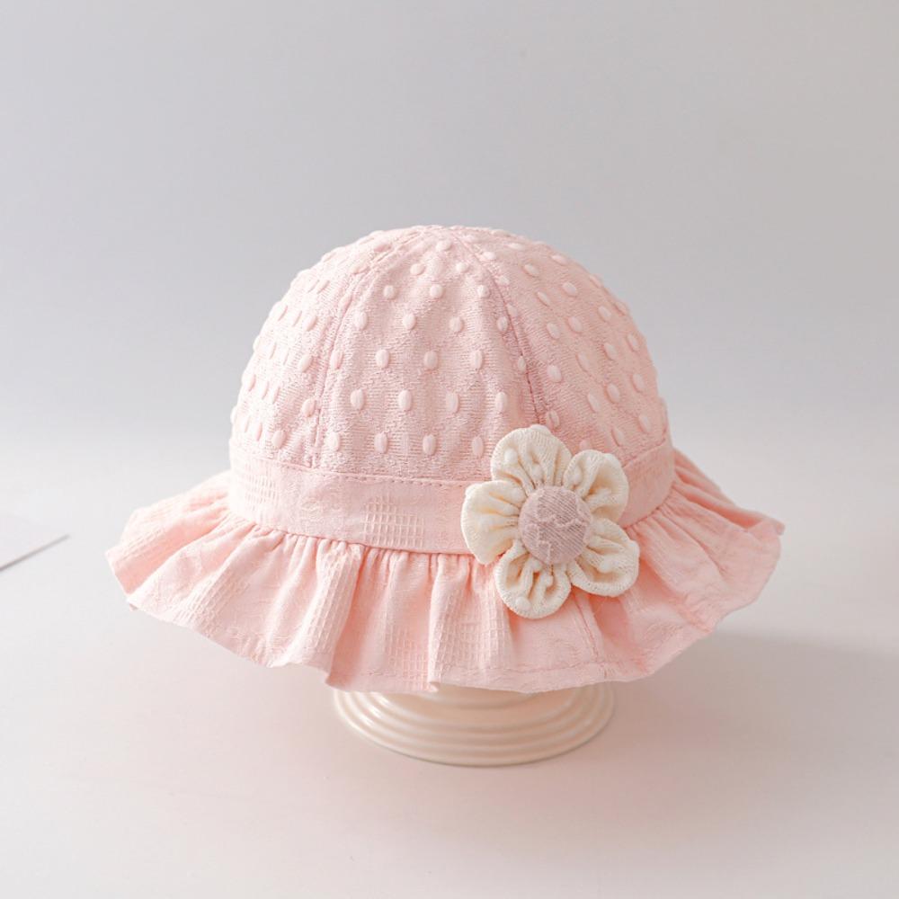 Cute Princess Baby Sun Hats Ruffle Baby Hat Summer UV Protection Fisherman Cap