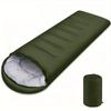 Camping Sleeping Bag Warm 4 Season Lightweight Envelope Backpacking Outdoor Mummy Cotton Winter Sleeping Pad