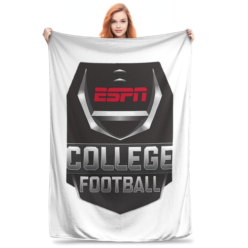Плед ESPN College Football Легкий фланелевый плед для дивана для дома, спальни, уличный плед Покрывало Одеяло