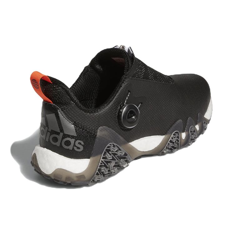 adidas CodeChaos 22 BOA Black Dark Silver Metallic Мужские кроссовки Core-Black Impact-Orange GX3937