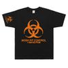 Футболка Homixide Gang Mosh Pit Control Футболка с мерчем Playboi Carti Opium Футболки HXG Унисекс Женские Хип-Хоп Большие Хлопковые Футболки
